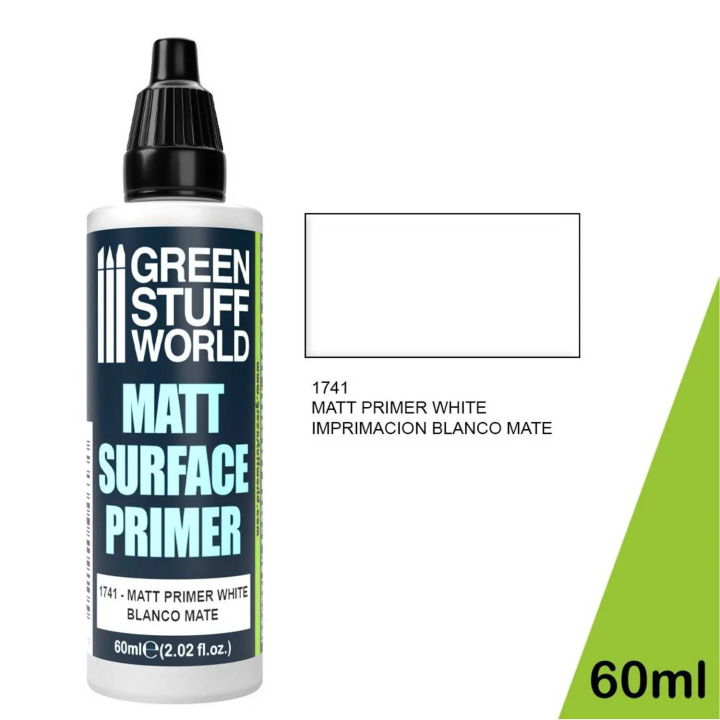 Primaire Blanc Mat 60 ml Green Stuff World | Apprêt Acrylique