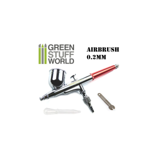 Aérographe Double Action 0,2 mm Green Stuff World | Précision