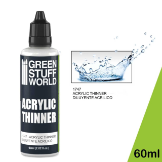 Diluant Peinture Acrylique 60 ml Green Stuff World