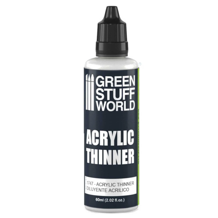 Diluant Peinture Acrylique 60 ml Green Stuff World