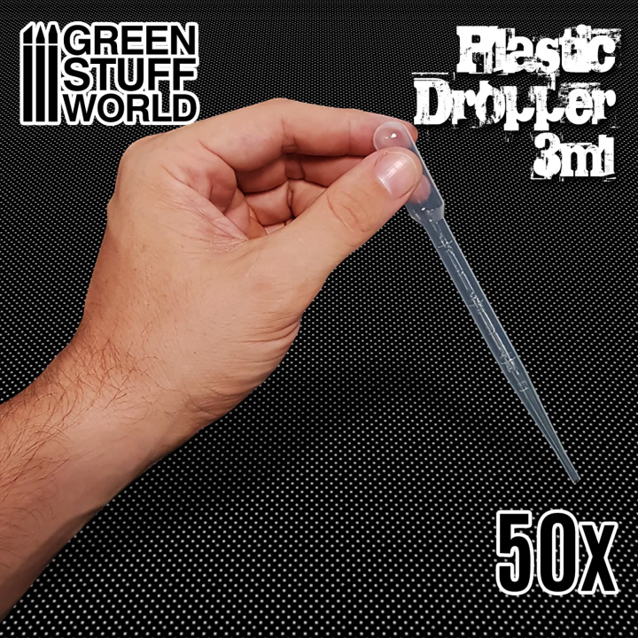 50 Pipettes Longues Graduées Green Stuff World | Dosage