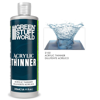 Diluant Peinture Acrylique 240 ml Green Stuff World