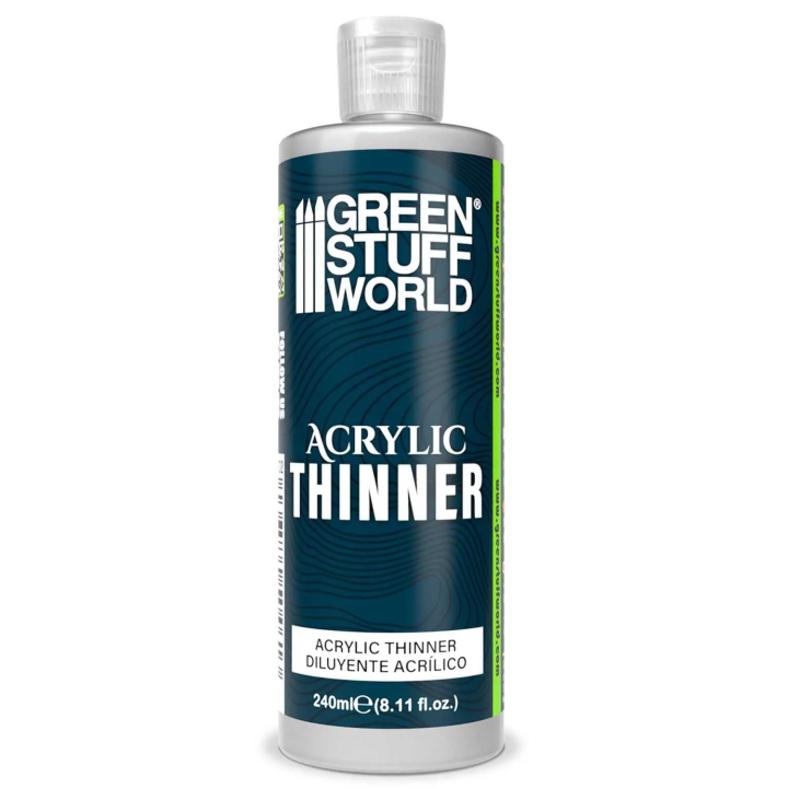 Diluant Peinture Acrylique 240 ml Green Stuff World