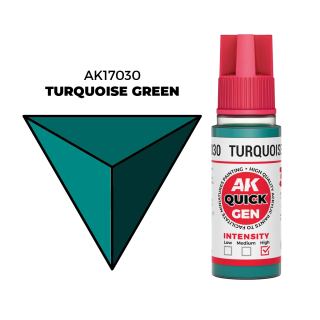 AK17030 Turquoise Green Quick Gen Color 18ml | Défi Jeux