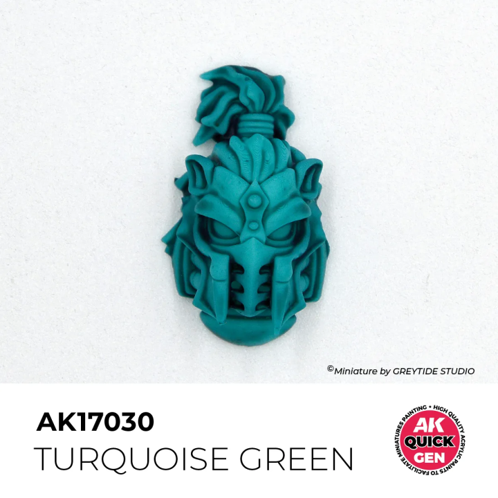 AK17030 Turquoise Green Quick Gen Color 18ml | Défi Jeux