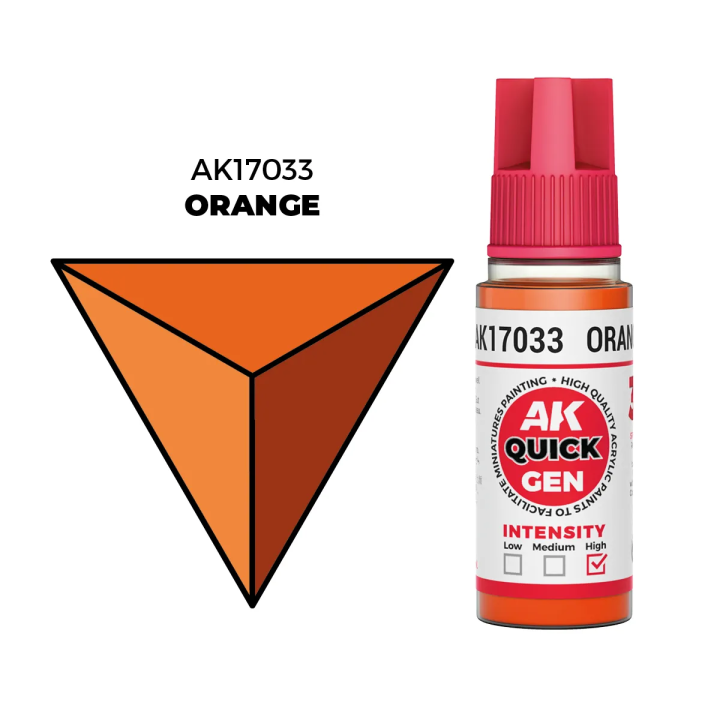 AK17033 Orange Quick Gen Color 18ml | Défi Jeux