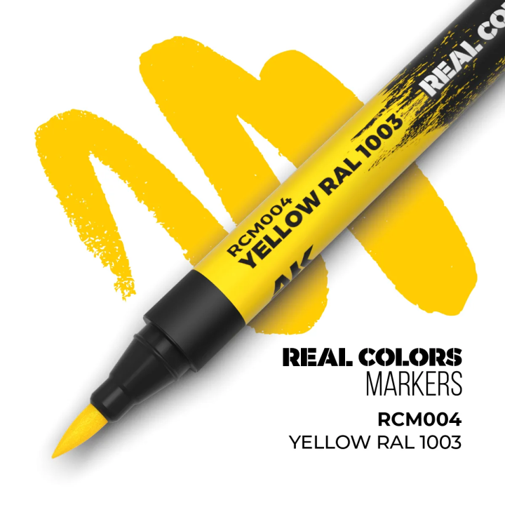 YELLOW RAL 1003 – RC MARKER - Détail