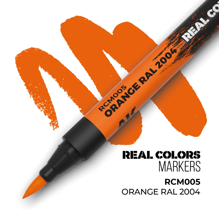 ORANGE RAL 2004 – RC MARKER - Détail