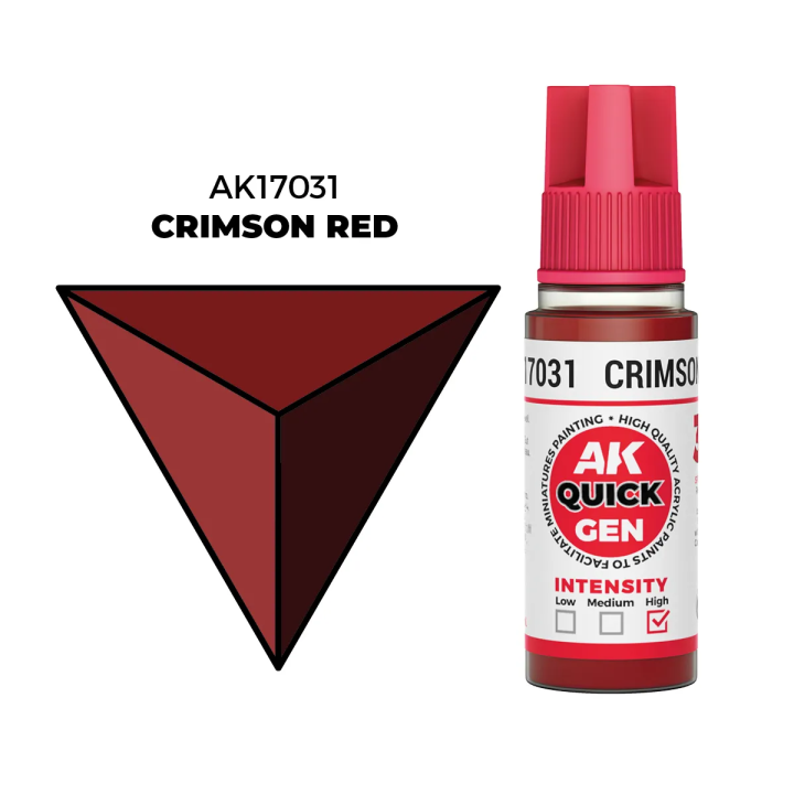 Quick Gen – Crimson Red - Rouge Cramoisi