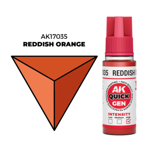 Quick Gen – Reddish Orange - Orange Rougeâtre