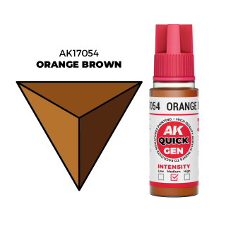 Quick Gen – Orange Brown - Brun Orangé