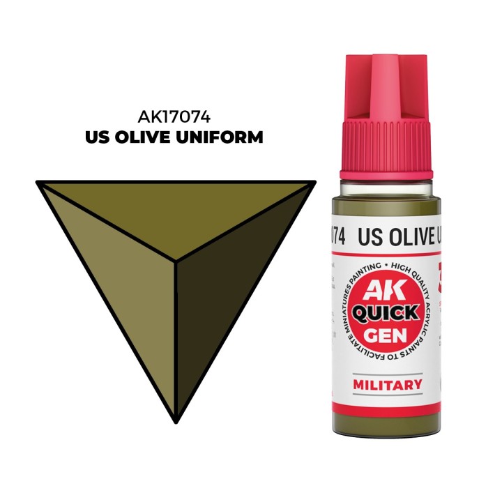 Quick Gen - US Olive Uniform - vert olive
