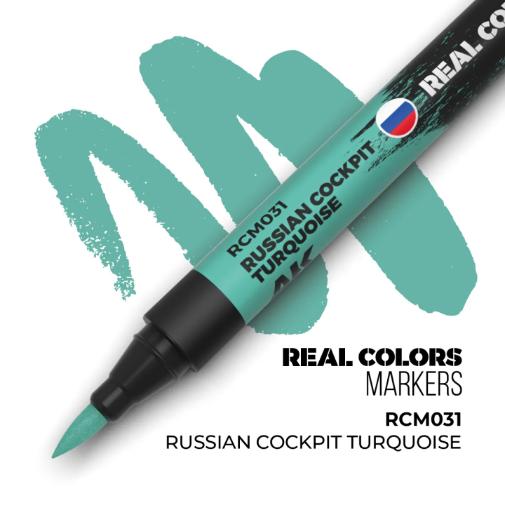 RUSSIAN COCKPIT TURQUOISE – RC MARKER - Détail