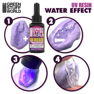 Résine UV 100ml Effet d'Eau GSW | Défi Jeux