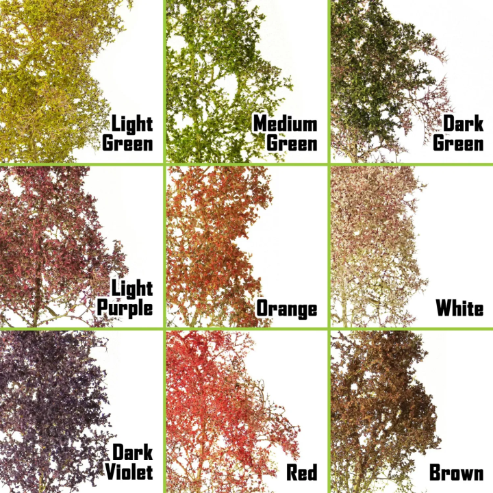 Micro Feuilles Mélange Vert Moyen | Défi Jeux