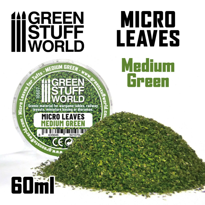 Micro Feuilles Mélange Vert Moyen | Défi Jeux