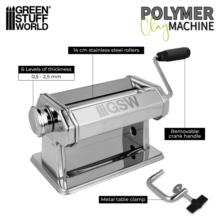 Machine de laminage d'argile polymère | Défi Jeux