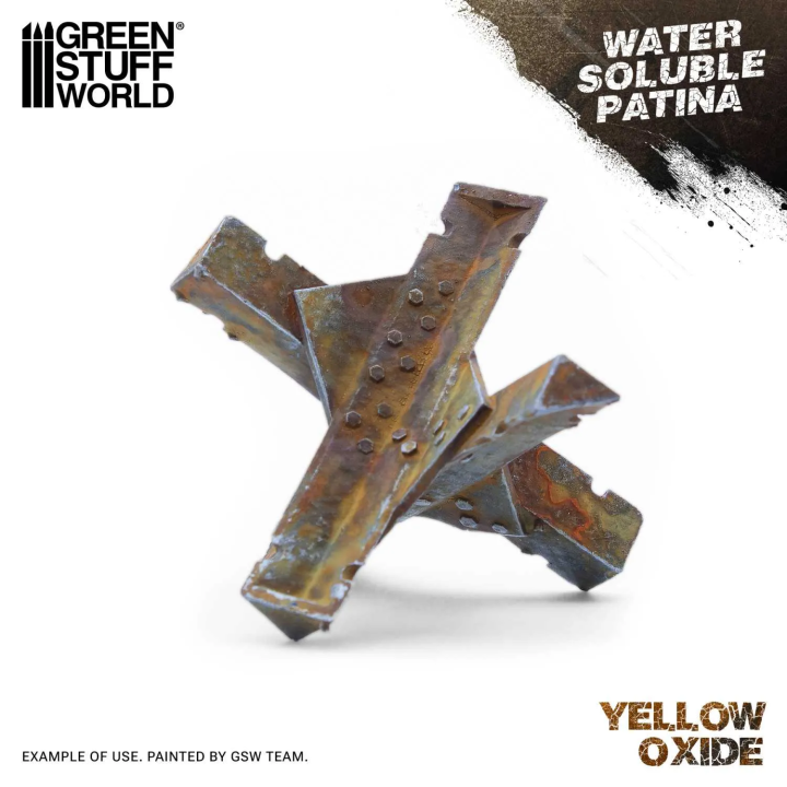 Patine soluble à l'eau Yellow Oxide 240 ml | Défi Jeux