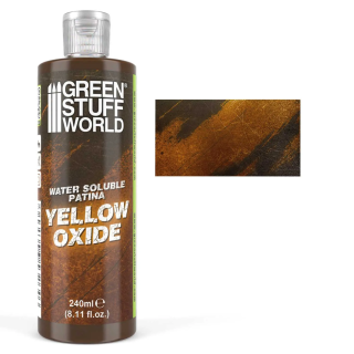 Patine soluble à l'eau Yellow Oxide 240 ml | Défi Jeux