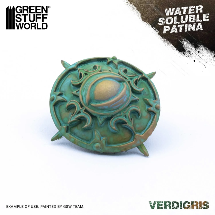 Patine soluble à l'eau Vert-de-gris 60 ml | Défi Jeux