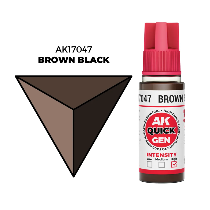 BROWN BLACK - QUICK GEN COLOR