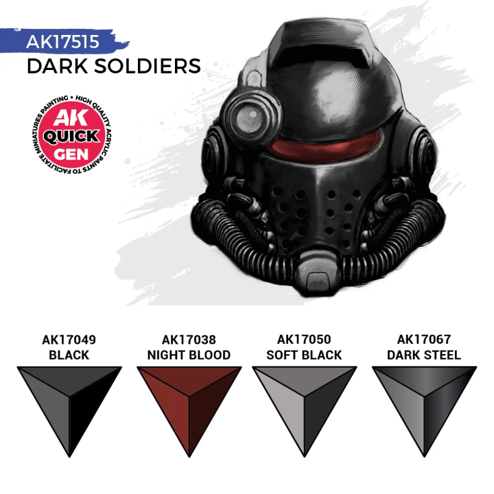 Dark Soldiers Quick Gen Set AK17515 | Défi Jeux