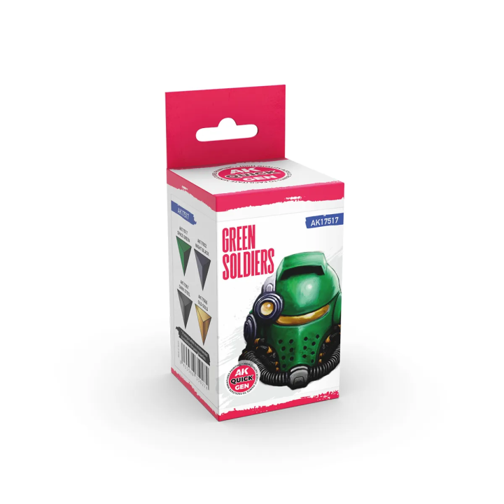 Green Soldiers Quick Gen Set AK17517 | Défi Jeux