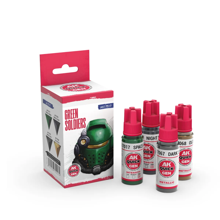 Green Soldiers Quick Gen Set AK17517 | Défi Jeux
