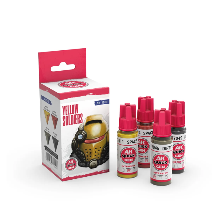 Yellow Soldiers Quick Gen Set AK17519 | Défi Jeux