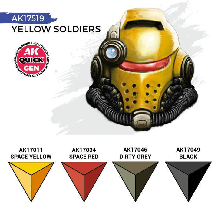 Yellow Soldiers Quick Gen Set AK17519 | Défi Jeux
