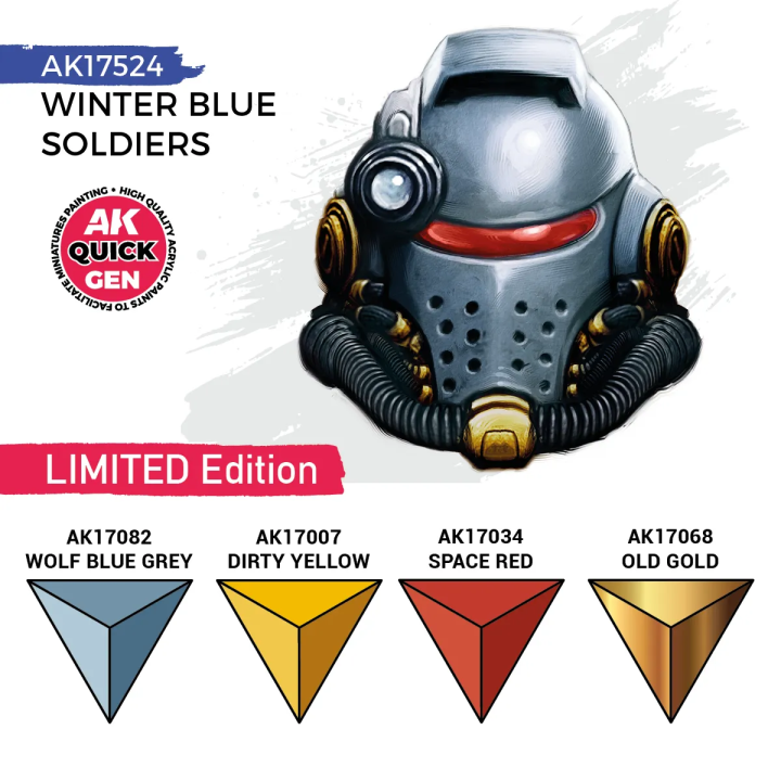 Winter Blue Soldiers Quick Gen Set AK17524 | Défi Jeux