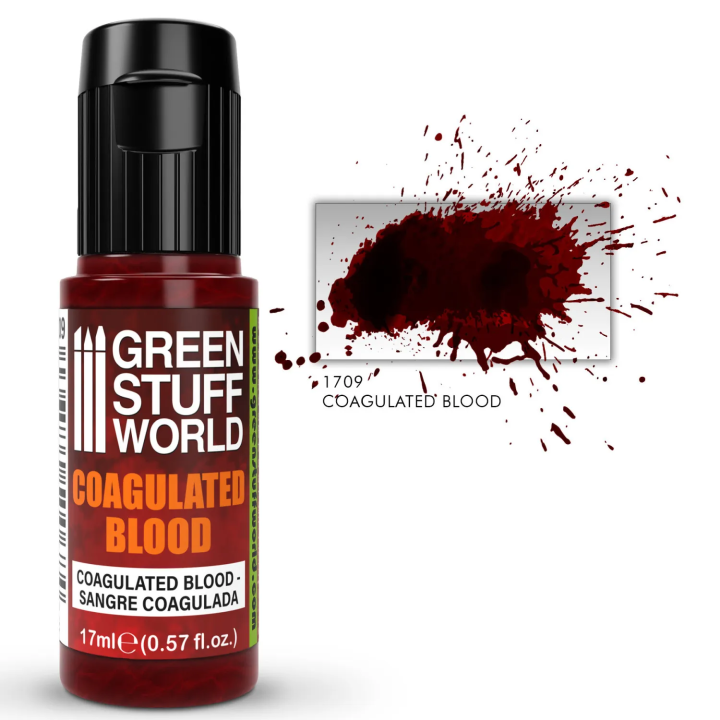 Sang Coagulé Green Stuff World 17 ml | Défi Jeux
