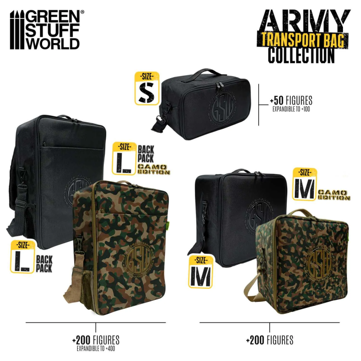 Sac de transport miniatures Green Stuff World | Défi Jeux