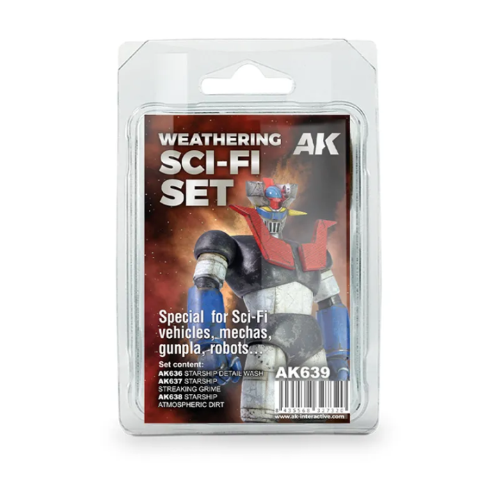 WEATHERING SCI-FI SET AK639 - AK Interactive | Défi Jeux