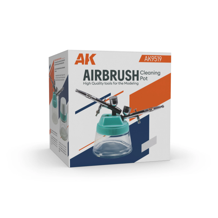Pot de nettoyage pour aérographe AK9519 | Défi Jeux