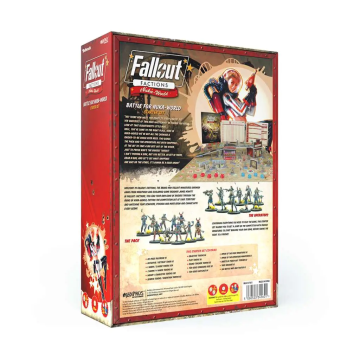 Fallout: Factions Nuka-World Starter Set anglais | Défi Jeux