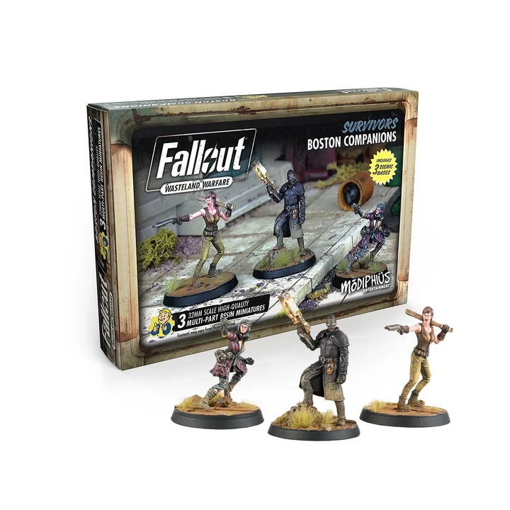 Fallout Wasteland Warfare – Boston Companions | Défi Jeux