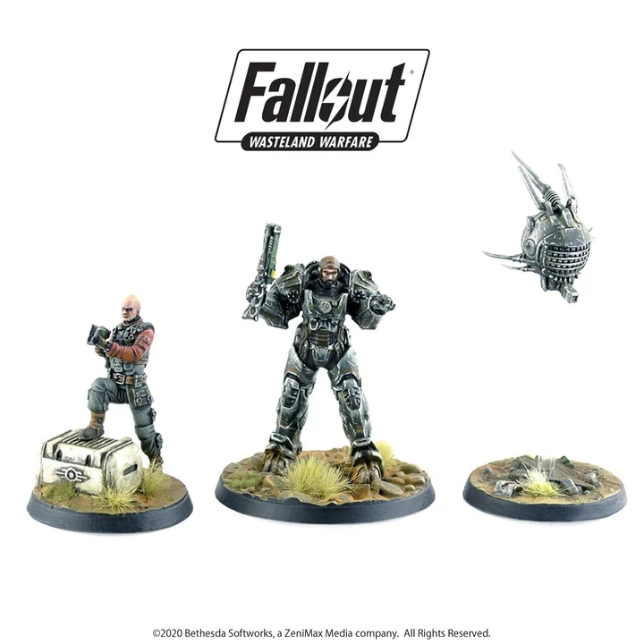 Fallout Wasteland Warfare – Cade & Paladin Danse | Défi Jeux
