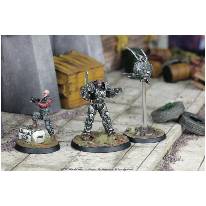 Fallout Wasteland Warfare – Cade & Paladin Danse | Défi Jeux