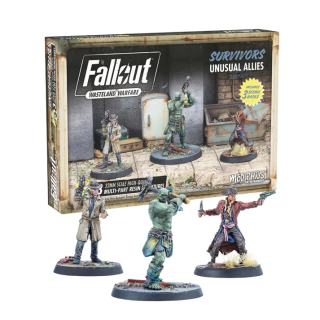 Fallout Wasteland Warfare – Survivors : Unusual Allies | Défi Jeux
