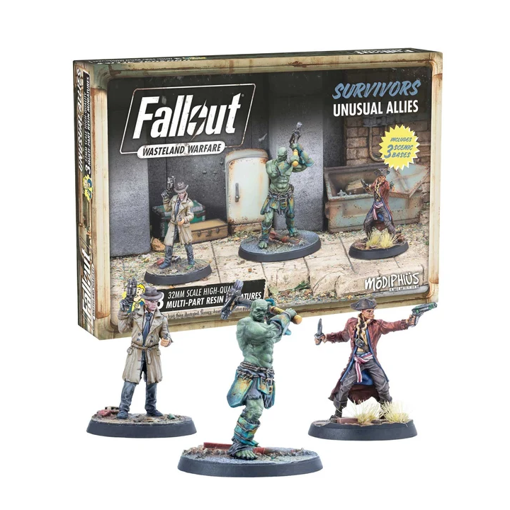Fallout Wasteland Warfare – Survivors : Unusual Allies | Défi Jeux