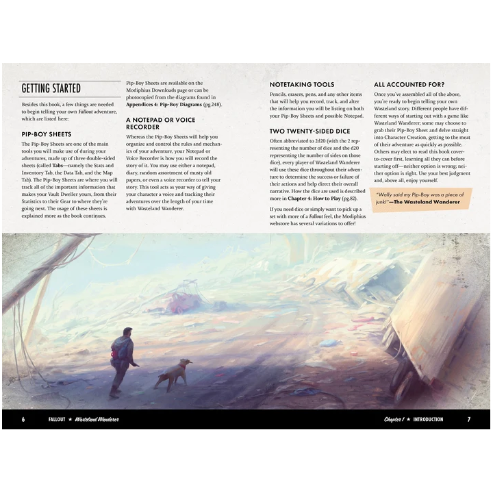 Fallout Wasteland Wanderer – Jeu de rôle solo | Défi Jeux