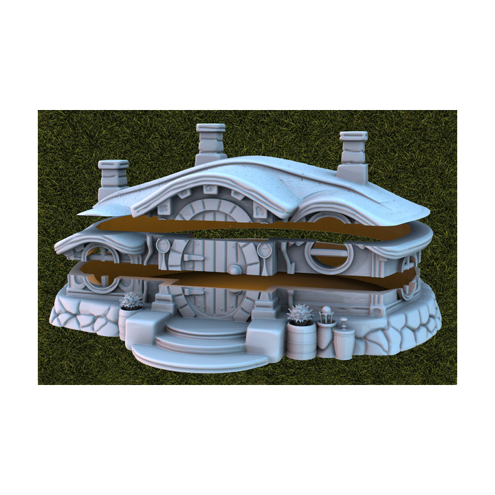 Trou de hobbit 3 pièces