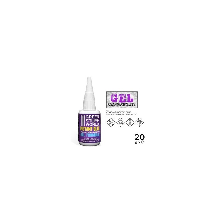 Colle Cyanoacrylate Gel 20gr.