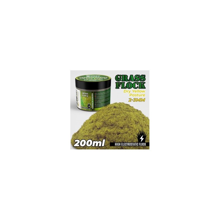Herbe Statique 2-3mm- DRY YELLOW PASTURE - 200ml