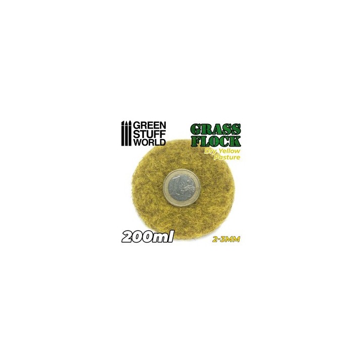 Herbe Statique 2-3mm- DRY YELLOW PASTURE - 200ml