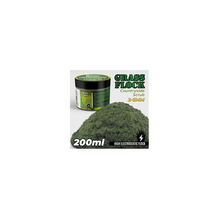 Herbe Statique 2-3mm- COUNTRYSIDE SCRUB - 200ml