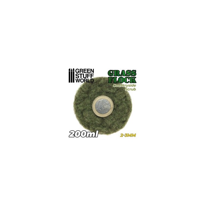 Herbe Statique 2-3mm- COUNTRYSIDE SCRUB - 200ml