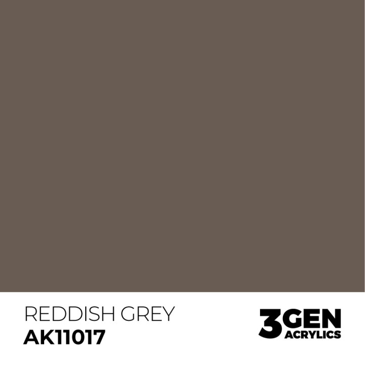 Peinture Reddish Grey AK Gen3 | Gris chaud modélisme | Défi Jeux