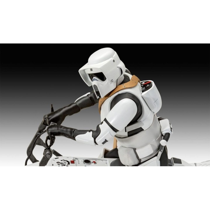Star Wars maquette 1/12 Speeder Bike 26 cm
